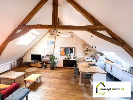 beau duplex rénové au coeur de monts