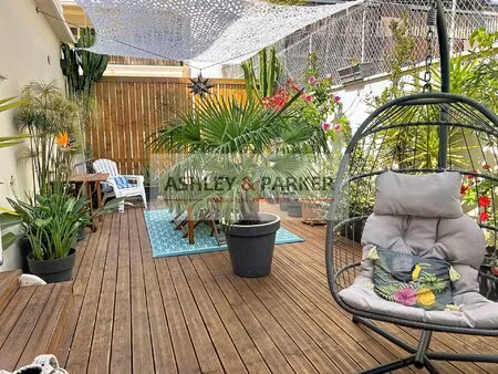 exclusivité — cessole t2 rénové 50m² — terrasse 36m² — double exposition sud-est