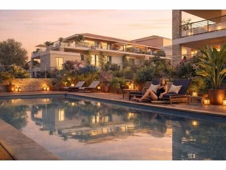 un rez-de-jardin pour respirer — 44 m² avec terrasse et jardin privatif à vallauris