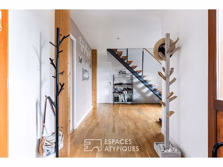 maison contemporaine et panorama pyrénéen entre auch et toulouse