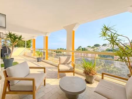 nice lanterne - 4/5p 110 m² avec terrasse 26 m² vue mer - garage et cave