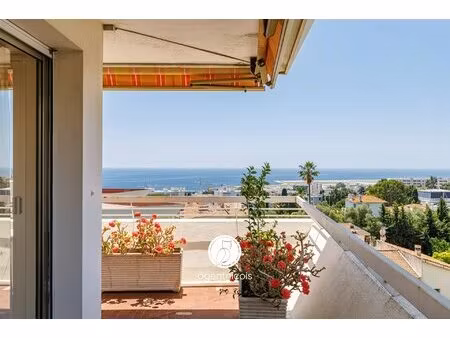 nice // napoléon iii - avenue de la lanterne : 5 pièces - vue mer - terrasse - garage et..
