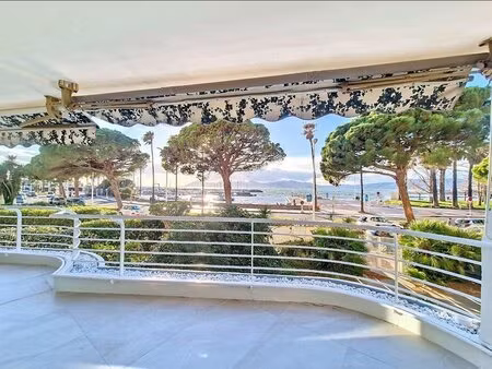 cannes croisette palm beach - appartement 43m2 avec terrasse sur mer