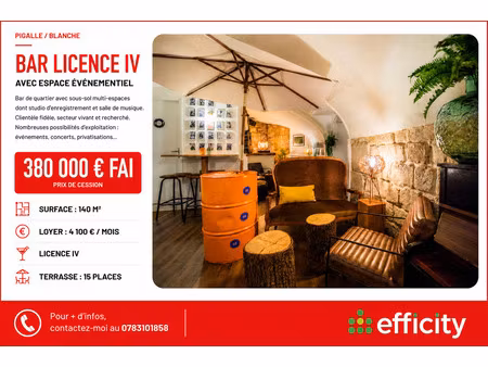 fonds de commerce - 140 m²