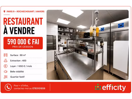 fonds de commerce - 90 m²