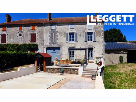 achat maison 4 pièces 150m² montemboeuf 16310