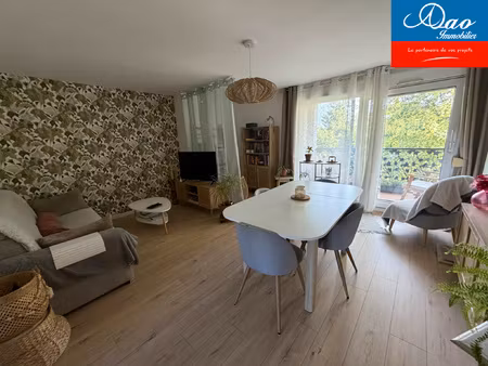 appartement t3 avec balcons sainte-savine