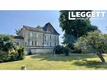 achat maison 7 pièces 370m² st jean de blaignac 33420