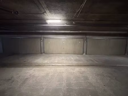 dubbele garage te koop