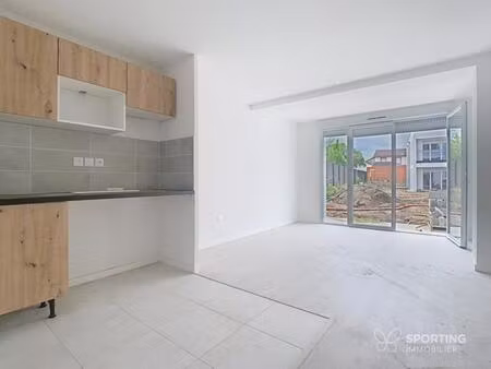 appartement t2 neuf de 38 58 m² avec jardin - barrère de paris