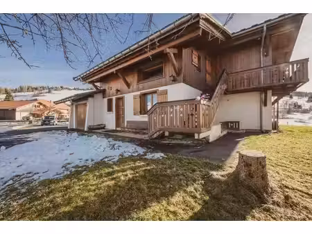 chalet - maison de 160m² à vendre - combloux (74)