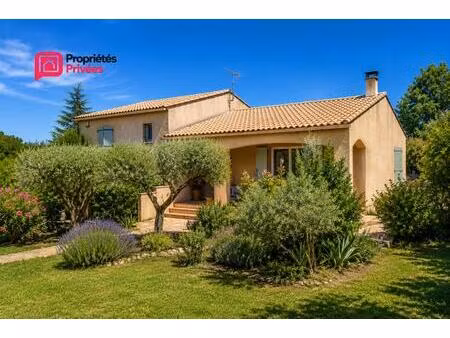 villa uzès . à seulement 10 minutes d'uzès  à foissac 7 pièce(s) 133 m2  4 chambres avec p