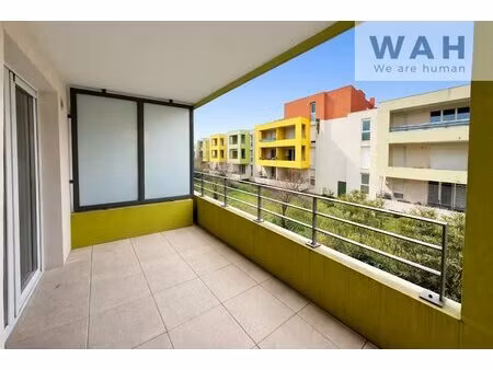 à vendre appartement t2 40 98 m2 avec terrasse et garage castelnau-le-lez