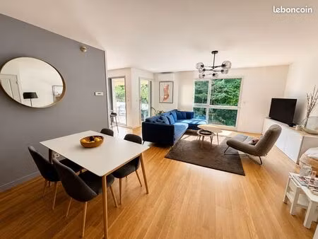 ? t4 lumineux 97 m² + terrasse – résidence standing avec parc  piscine & tennis – lyon 5