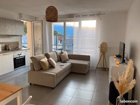 appartement t2 récent - haut eybens - vue dégagée