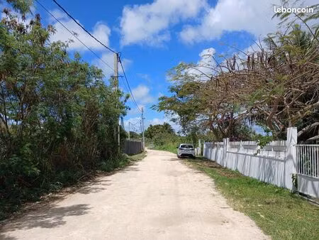 saint-françois terrain plat de 500m² constructible