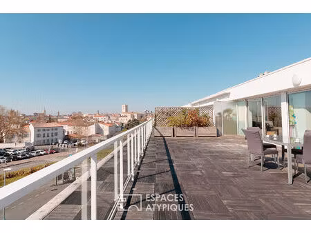 penthouse lumineux à la vue panoramique et son garage xxl