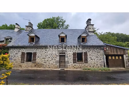 a vendre à saint martin valmeroux  au coeur du pays de salers  maison avec garage et deux 
