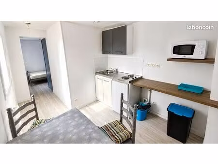 appartement meublé 19 m² centre-ville bapaume – idéal étudiant(e)