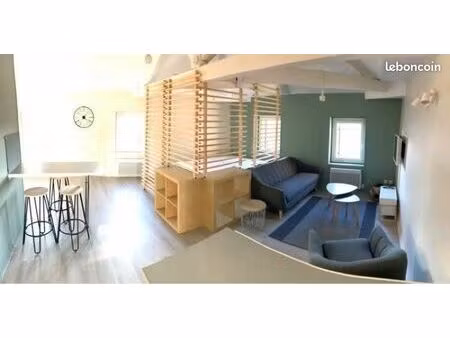 studio meublé 37m2