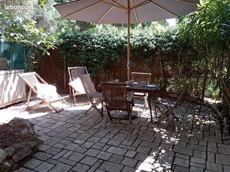 juan les pins  t2 pour juillet aout