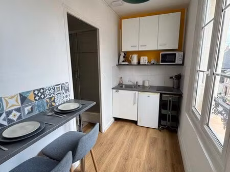appartement t1 bis mezzanine - meublé chu avec parking
