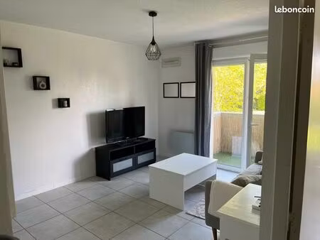 appartement t2 meublé bruguieres avec piscine
