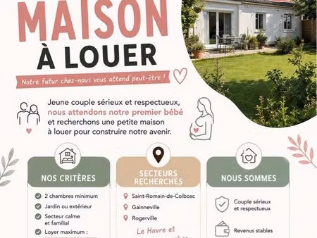 recherche maison à louer