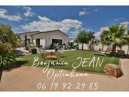 villa lumineuse avec jardin d’exception – lespignan