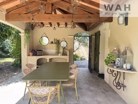 vente villa jardin piscine proche mauguio