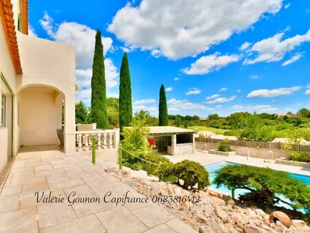 villa méditerranéenne à vendre 5 pièces-juvignac (34)-160 m²–3 4 chambres-sous-sol...