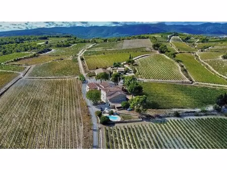 propriété viticole bio et hve cru la livinière 46 ha