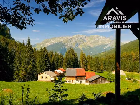 chalet d'alpage avec permis de construire