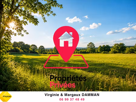 terrain viabilisé 607 m² avec garage / hors lotissement