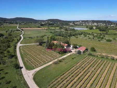 maison avec terrain de 4 hectares agricole