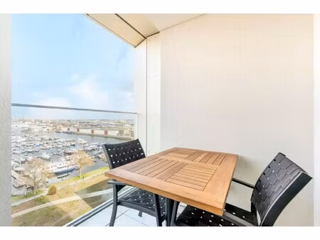 antwerpen - panoramisch zicht op de jachthaven met 3 kamers