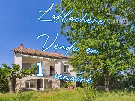 maison lumineuse de 105 m² avec studio indépendant et jardin arboré – lablachère (07230)