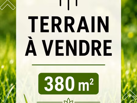 terrain 381m²