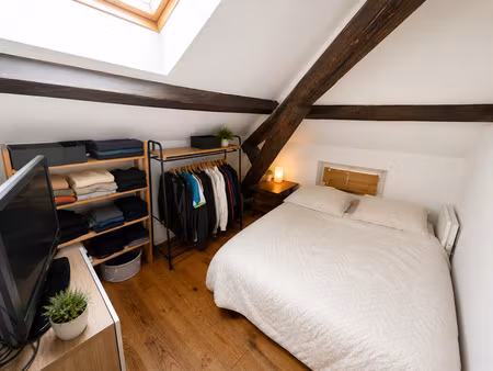 studio meublé sous combles - 17m2