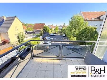 appartement t3 de 73m2 balcon  garage
