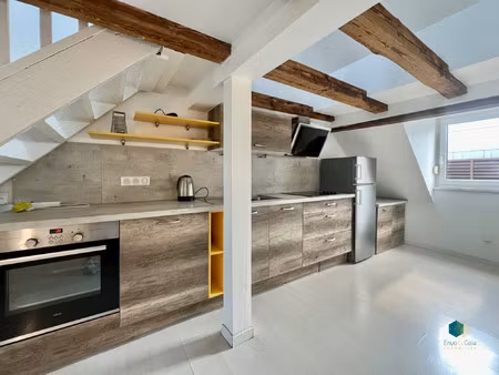 t4bis duplex meublé - hyper centre de strasbourg - proche homme