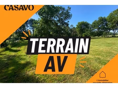 annonce terrain à vendre