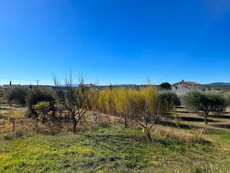 vente terrain à construire 1220 m² tavernes (83670)