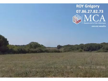 vente terrain 585 m² meursac (17120)