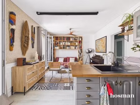 coup de cœur ! 2 pièces  34 m² - dernier étage sans vis-à-vis/très lumineux - passage...
