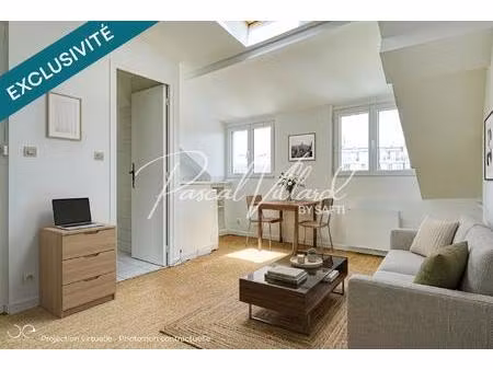 2 pieces a vendre dans le quartier prince marmontant a boulogne.