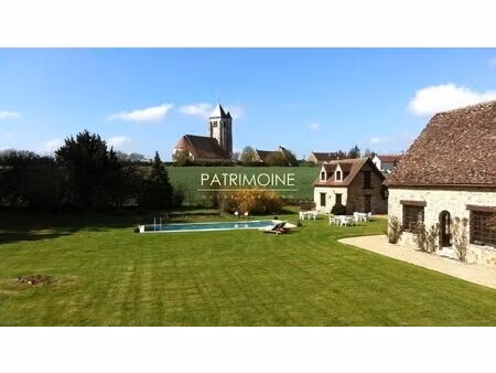 (78) exclusivite - rambouillet - manoir xiiième siècle renove- 1000m² - dependances - parc