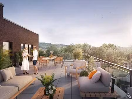 superbe penthouse 2 chambres avec terrasse
