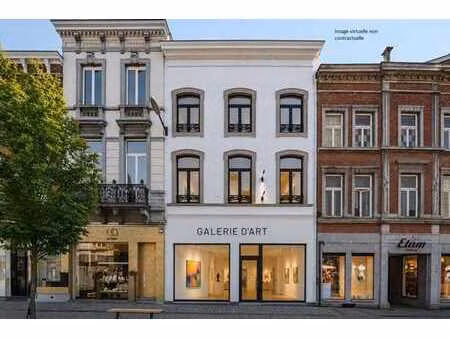 verviers - ensemble immobilier commerce  appartements  usine