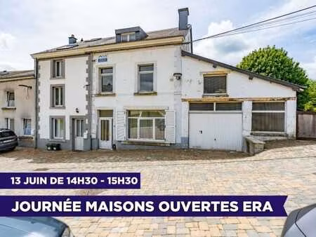 maison 3 façades avec jardin – centre de neufchâteau